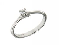 Ringe Mirco Visconti Dame Solitario in Weißgold Diamante 0.14 Ct CP544/10 - CP544/10